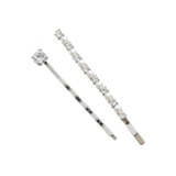 ビジュー×パールヘアピン（2本セット）/シンプル/ヘアアクセサリー H-816 | VINGTAINE | 詳細画像4 