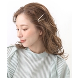 ビジュー×パールヘアピン（2本セット）/シンプル/ヘアアクセサリー H-816 | VINGTAINE | 詳細画像7 