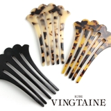 ヘアコーム べっ甲風 くし | VINGTAINE | 詳細画像1 