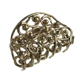 アンティーク調透かし模様バンスクリップ ヘアクリップ アンティーク調 | VINGTAINE | 詳細画像3