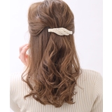 ツイストパールバレッタ ヘアアクセサリー ヘアクリップ | VINGTAINE | 詳細画像4 