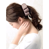 ココアブラウン | トップリボンバナナクリップ ヘアクリップ ヘアアクセサリー | VINGTAINE