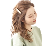 グラデーションパールミニバレッタ/ヘアアクセサリー H-939 | VINGTAINE | 詳細画像4 