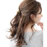 べっ甲風ドーム型バンスクリップ/ヘアクリップ/ヘアアクセサリー H-955 | VINGTAINE | 詳細画像5