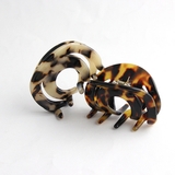 べっ甲風ドーム型バンスクリップ/ヘアクリップ/ヘアアクセサリー H-955 | VINGTAINE | 詳細画像8