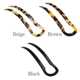 べっ甲風二又かんざし コーム 着物 | VINGTAINE | 詳細画像2 