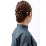 べっ甲風二又かんざし コーム 着物 | VINGTAINE | 詳細画像3 