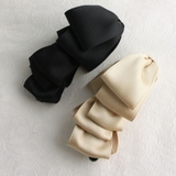 フリルトップリボンバナナクリップ（ベーシック） サテン風 ヘアクリップ | VINGTAINE | 詳細画像3 