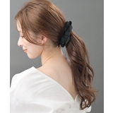 フェイクレザーシンプルリボンバナナクリップ エレガント オフィス | VINGTAINE | 詳細画像13 