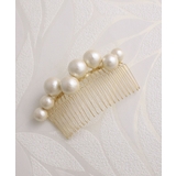 コットンパールラインヘアコーム シンプル 結婚式 | VINGTAINE | 詳細画像6 