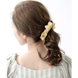 スタッズ風カラーリボンバナナクリップ シンプル デイリー | VINGTAINE | 詳細画像4