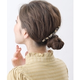 べっ甲風リボンシルエットバレッタ 結び マーブル | VINGTAINE | 詳細画像5 