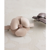 エナメル調カメリアバレッタ フラワー 立体 | VINGTAINE | 詳細画像3