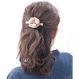 エナメル調カメリアバレッタ フラワー 立体 | VINGTAINE | 詳細画像6