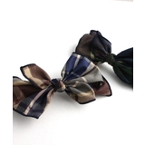 ビッグチェック柄リボンバレッタ フェミニン キュート | VINGTAINE | 詳細画像6 