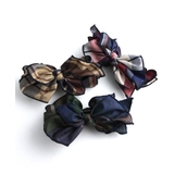 ビッグチェック柄リボンバナナクリップ フェミニン キュート | VINGTAINE | 詳細画像6