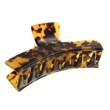 べっ甲風カーブスクエアバンスクリップ シンプル デイリー | VINGTAINE | 詳細画像3 