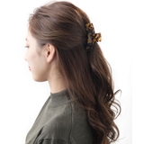 べっ甲風カーブスクエアバンスクリップ シンプル デイリー | VINGTAINE | 詳細画像6 