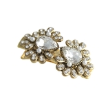 タイプB | アンティーク調パールビジューミニヘアクリップ 小ぶり くちばしクリップ | VINGTAINE