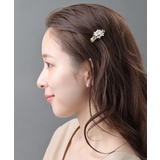 アンティーク調パールビジューミニヘアクリップ 小ぶり くちばしクリップ | VINGTAINE | 詳細画像2 