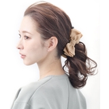 ベージュ | バナナクリップ リボン グログラン | VINGTAINE