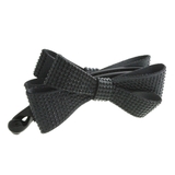 グレー | スタッズ風リボンバナナクリップ ベーシック ブラック | VINGTAINE