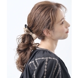 スタッズ風リボンバナナクリップ ベーシック ブラック | VINGTAINE | 詳細画像4