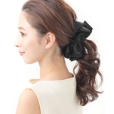 ボリュームリボンバナナクリップ ベーシック ブラック | VINGTAINE | 詳細画像8 