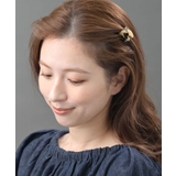 ベージュ | べっ甲風ミニバンスクリップ ヘアクリップ 小さめ ミニクリップ H7218 | VINGTAINE