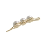大粒パールヘアピン 3粒 ゴールド | VINGTAINE | 詳細画像2 