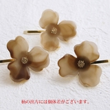 ニュアンスカラーフラワーポニーフック ヘアカフ ヘアフック | VINGTAINE | 詳細画像10