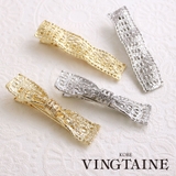 メタルレース風クリップ ヘアクリップ カジュアル | VINGTAINE | 詳細画像1 