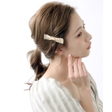 メタルレース風クリップ ヘアクリップ カジュアル | VINGTAINE | 詳細画像10 