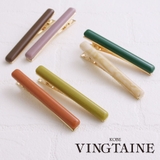 カラーヘアクリップ 2本セット シンプル | VINGTAINE | 詳細画像1 
