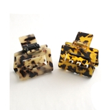 べっ甲風スクエアバンスクリップ ヘアクリップ 大人っぽい | VINGTAINE | 詳細画像8 