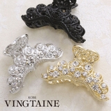 ビジューデザインバンスクリップ 小ぶり ヘアクリップ | VINGTAINE | 詳細画像1 