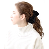 フリル&times;ベルベットリボンバナナクリップ ヘアクリップ ヘアアクセ | VINGTAINE | 詳細画像12 