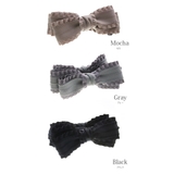 フリルリボンバナナクリップ 大人可愛い ヘアクリップ | VINGTAINE | 詳細画像2 