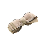 麻風リボンバナナクリップ ヘアクリップ オフィス | VINGTAINE | 詳細画像3