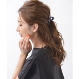 グレー | シンプルカラーバンスクリップ ヘアクリップ オフィス | VINGTAINE