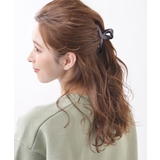 グレー | シンプルカラーバンスクリップ ヘアクリップ オフィス | 神戸ヴァンテーヌ