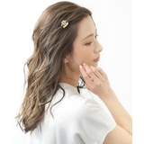 ゴールド | ミニビジューバンスクリップ プチ ヘアクリップ | VINGTAINE