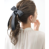 サテンロングリボンバレッタ ヘアクリップ 大きめ | VINGTAINE | 詳細画像9 
