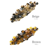 べっ甲風ミニフラワーヘアクリップ 柄 くちばしクリップ | VINGTAINE | 詳細画像2