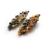 べっ甲風ミニフラワーヘアクリップ 柄 くちばしクリップ | VINGTAINE | 詳細画像7