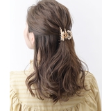 パール×メタルバンスクリップ ヘアアクセサリー ハーフアップ | 神戸ヴァンテーヌ | 詳細画像6