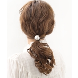 ワンカラー | 一粒パールコーム（M） 3cm ヘアアクセサリー | VINGTAINE