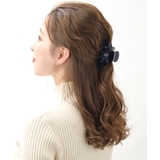 エナメル調ステッチリボンバンスクリップ 上品 光沢 | VINGTAINE | 詳細画像7 