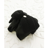 ブラックリボンバンスクリップ ヘアアクセサリー 大人っぽい | VINGTAINE | 詳細画像6