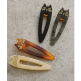 猫モチーフのくちばしクリップ マーブル 二又 | VINGTAINE | 詳細画像13